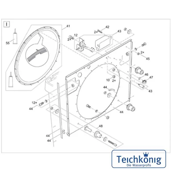 ProfiClear Premium Trommelfilter gepumpt